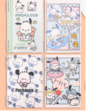 Pochacco Notebook Sanrio (Random Style)