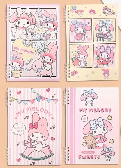 My Melody Notebook (Random Style) A5 Size